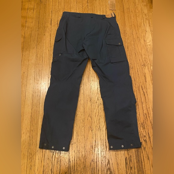 NWT Fjallraven Vidda Pro Trousers G1000 Mountain Blue Sz Women’s 12  Inseam 32 - Picture 9 of 15